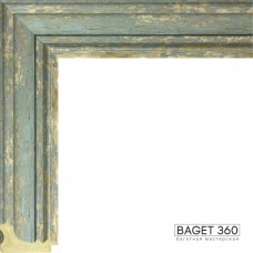 Пластиковый багет PL57-1-3 (тип: классический; размер: 57x28 мм)