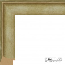 Пластиковый багет PL57-2-5 (тип: классический; размер: 57x26 мм; цвет: серебряный)