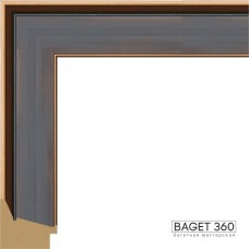 Пластиковый багет PL60-1-7 (тип: классический; размер: 60x38 мм)