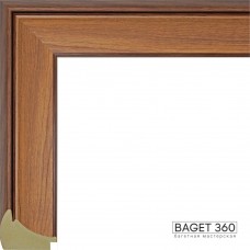 Пластиковый багет PL61-1-4 (тип: плоский; размер: 61x46 мм)