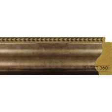 Пластиковый багет PL70-3-2 (тип: классический; размер: 70x31 мм; цвет: серебряный)