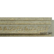 Пластиковый багет PL72-1-1 (тип: классический; размер: 72x30 мм; цвет: золотой)