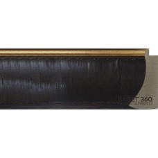 Пластиковый багет PL78-1-1 (тип: классический; размер: 78x39 мм; цвет: коричневый)