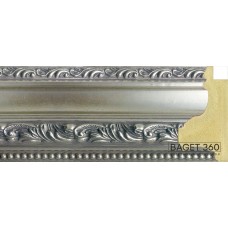 Пластиковый багет PL85-1-2 (тип: классический; размер: 85x45 мм; цвет: золотой)