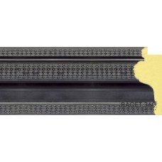 Пластиковый багет PL85-2-1 (тип: обратный; размер: 85x37 мм; цвет: черный)