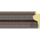 Пластиковый багет PL85-2-3 (тип: обратный; размер: 85x37 мм; цвет: коричневый)