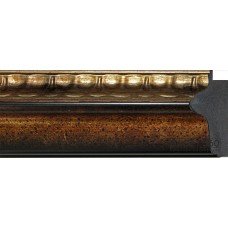 Пластиковый багет PL90-1-1 (тип: обратный; размер: 90x45 мм; цвет: коричневый)