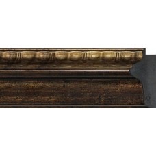 Пластиковый багет PL90-1-2 (тип: классический; размер: 90x45 мм; цвет: коричневый)