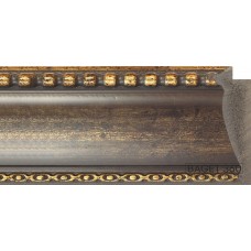 Пластиковый багет PL95-1-1 (тип: обратный; размер: 95x35 мм; цвет: коричневый)