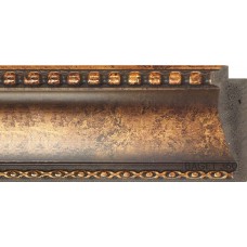 Пластиковый багет PL95-1-2 (тип: обратный; размер: 95x35 мм; цвет: коричневый)