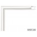 Алюминиевый багет AV13-1-3 (тип: округлый; размер: 13x26 мм; цвет: серебро, блестящий)