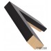 Деревянный багет DV44-1-1 (тип: коробочка; размер: 44x40 мм; цвет: черный)