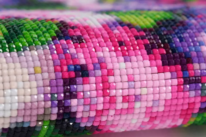 Оформление алмазной мозаики